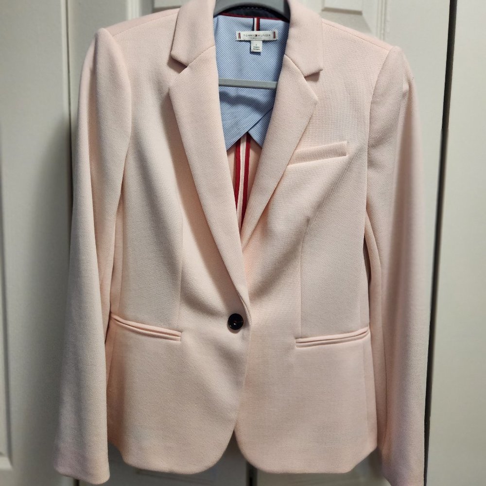 Tommy Hilfiger Light Pink Blazer - Size 6